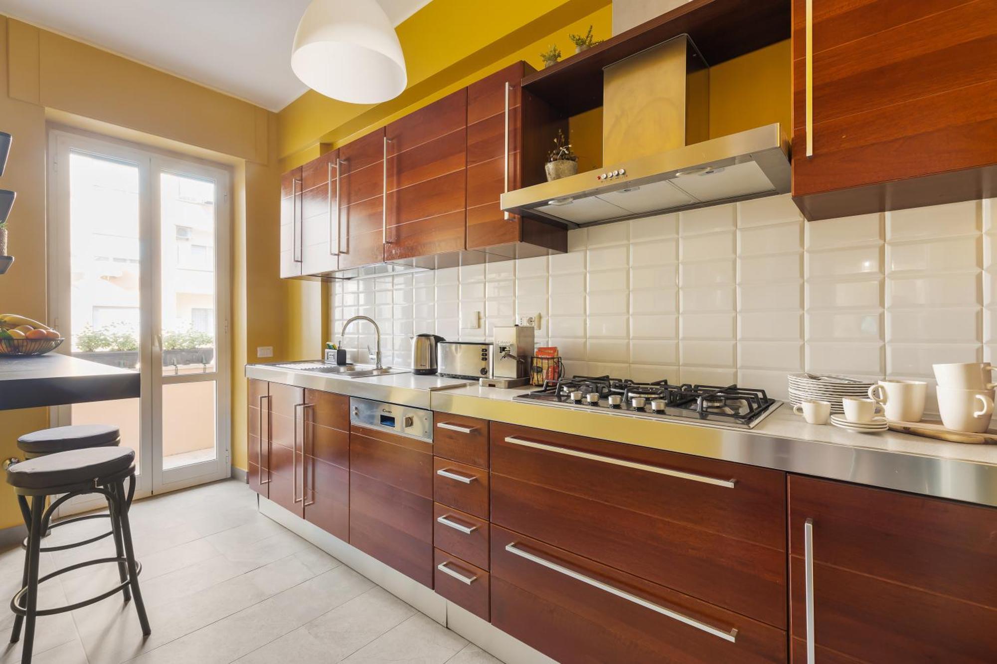 Cozy Apartment Gianicolense 3Bdr Rome Luaran gambar